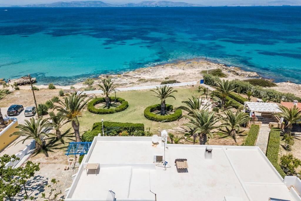 Palmaya Villa, Unique Seafront Experience Vagia  ภายนอก รูปภาพ